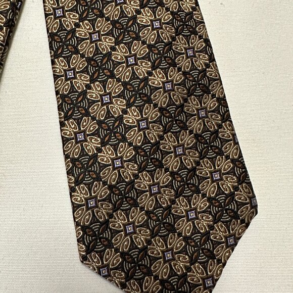 Men's Robert Talbott "Best Of The Class" Nordstrom Woven 100% Silk Tie - Picture 3 of 10